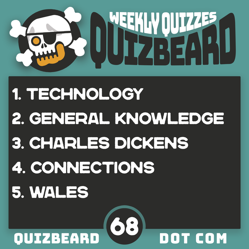 Quizbeard Weekly Trivia Podcast Number 68